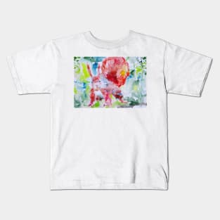 SQUIRREL - watercolor portrait .2 Kids T-Shirt